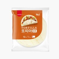 삼립 냉동 밀 또띠아 8호 504g x 4봉