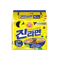 유통기한 품질보증 오뚜기 진라면 순한맛 5입 멀티 X 8개
