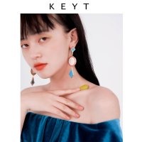 빈티지귀걸이 KEYT 클래식 과장 드롭귀걸이 여성 38351711N2196476162