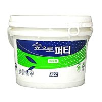 KCC 숲으로퍼티 외부용 25KG 외벽면 내벽면 석고보드 크랙 틈새 보수용 친환경빠데