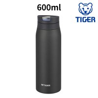 타이거 원터치 사하라 초경량 보온병 600ml 블랙 MCX-A602KE