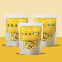 강아지 북어포 황태간식 황태채 황태포 100g 2개+1개 총 300g