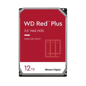 웨스턴디지털 RED PLUS NAS HDD 12TB WD120EFBX 12테라 나스용