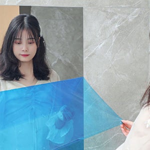 붙이는 거울 안전 벽 부착 욕실 유아 대형 안깨지는 사각 벽에 아기 접착식 부착식 초간단