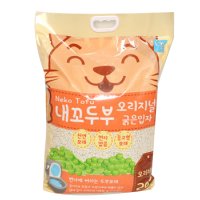 PET 내꼬두부모래 (오리지날) 20L /콩비지 천연소재 친환경 응고형 먼지없음 두부향 사막화 방지 /펫