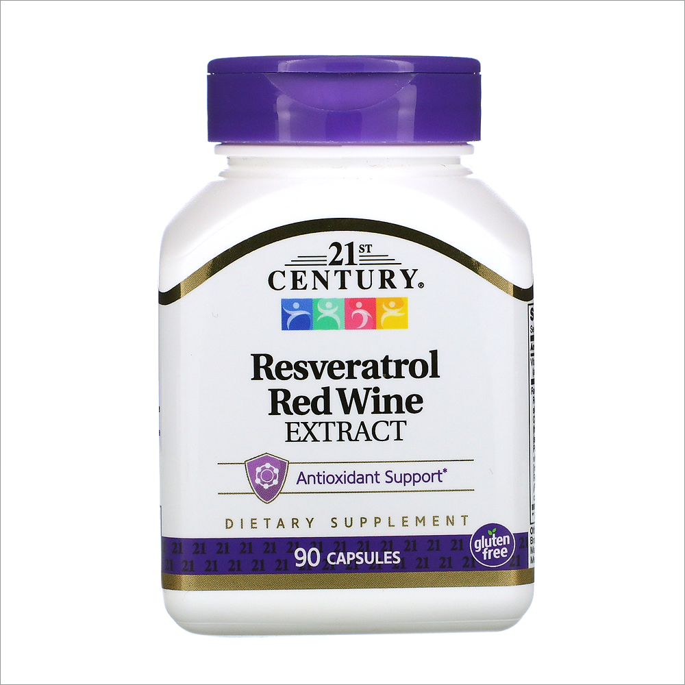 21세기센트리 <b>레스베라트롤 레드 와인 추출물</b> 90캡슐