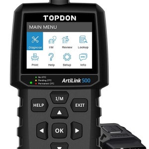 TOPDON AL500 OBD2 자동차 스캐너 BWM 벤츠 아우디 자동차 진단기
