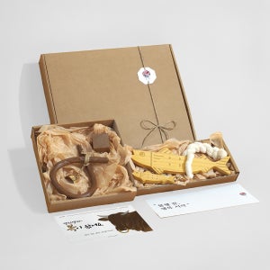 한소품 행운선물세트 소코뚜레 문종 액막이 명태 북어 세트 집들이 개업 선물