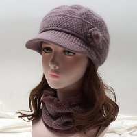 앙고라버킷햇 할머니모자 벙거지 중년여성겨울모자 엄마