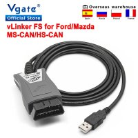 자동차 스캐너 ODB vgate vlinker fs elm327 for ford elm