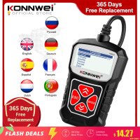 자동차 스캐너 ODB konnwei kw310 obd2 스캐너 자동 obd 2 자동차