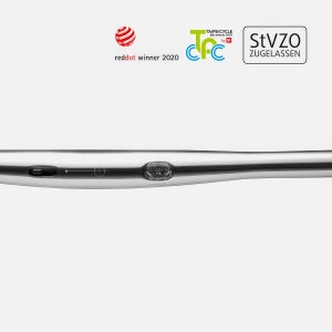 라이트스킨 H2B 배터리타입 자전거 전조등 LED 일체형 핸들바 USB 충전식 StVZO