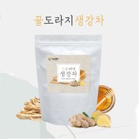 꿀도라지 생강차 100티백 100% 국산 도라지차 약도라지 티백 효능