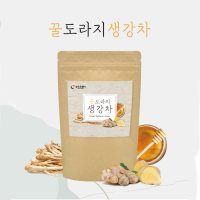 뉴트로웨이 꿀도라지생강차 티백 국산 약 도라지차 효능 말린생강 티 60T