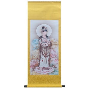 관세음보살 부처 그림 관음보살 관자재보살 불교 미술 족자 대형