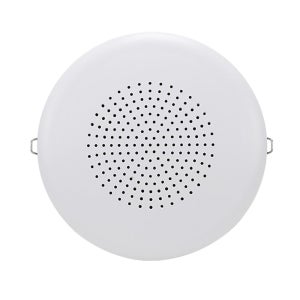 삼미 원형 매립 스피커 타공90mm 난연소재 아파트 실링 천정 매입형