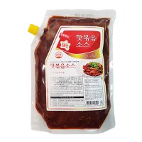 평강푸드 핫 볶음 소스 2kg 유통기한 23.11.22 까지 임박상품