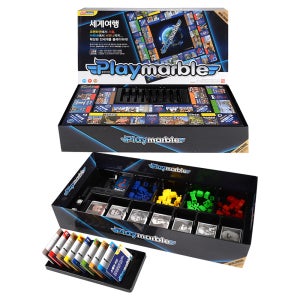 플레이마블 월드와이드 세계여행 온가족 신개념 보드게임