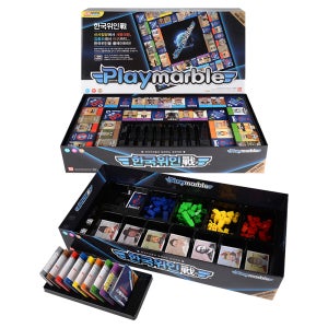 플레이마블 월드와이드 한국위인전 온가족 신개념 보드게임