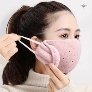 방한용마스크 겨울안면마스크 겨울골프 보온 운동 귀도리 러닝