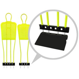 축구 프리킥 장애물 고무 받침대 슈팅 훈련 연습 수비수