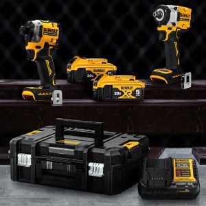 디월트 콤보세트DCK2210P2T 20V5.0Ah DCF850 922 DCB1104 임팩드릴 렌치풀세트