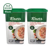 크노르 나폴리 토마토 소스 1kg X 2개