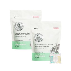 JW생활건강 피톤케어 올인원 클린 캡슐세제 신생아 유아용 드럼 일반용 30개입, 2개