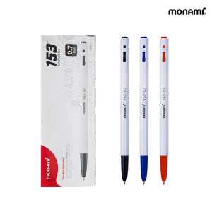 모나미 153 볼펜 0.7mm 1갑(12자루) BP153