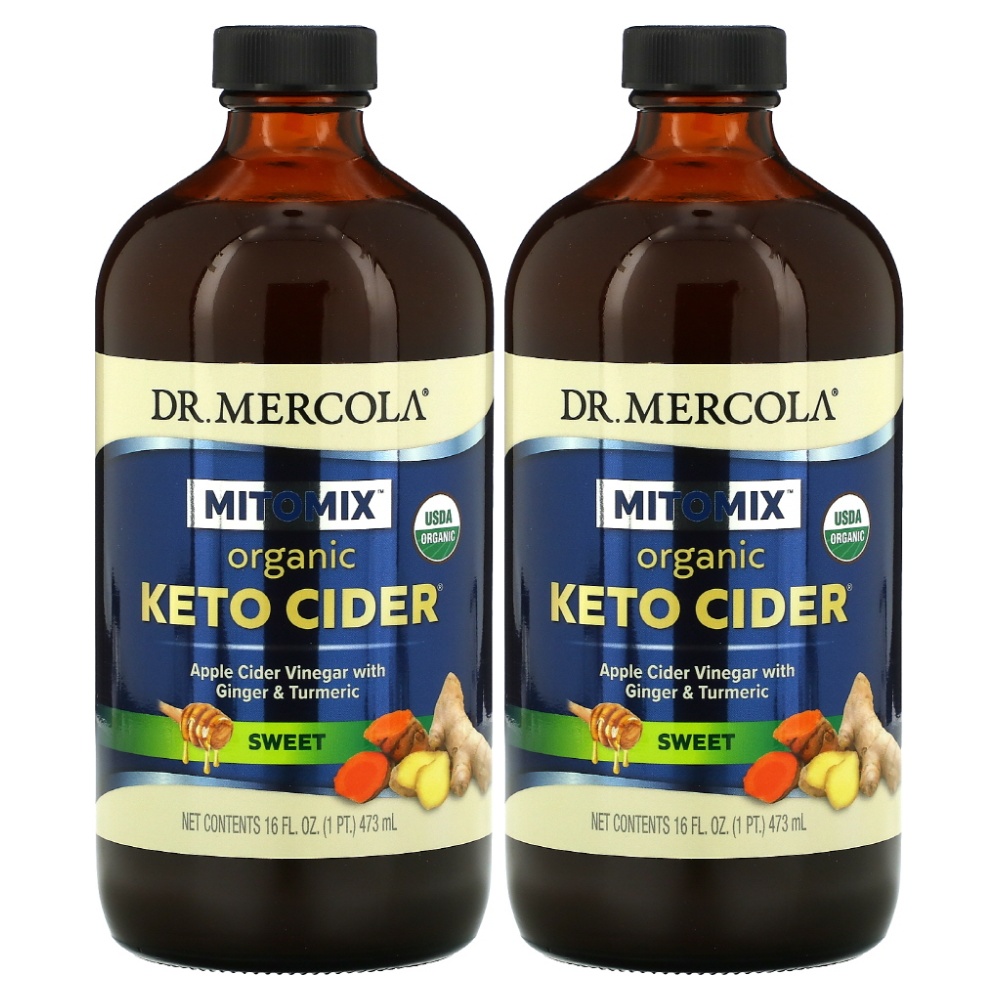 닥터머콜라 퓨어 <b>키토 사이다 비니거</b> 473ml 2팩 Pure Power Keto