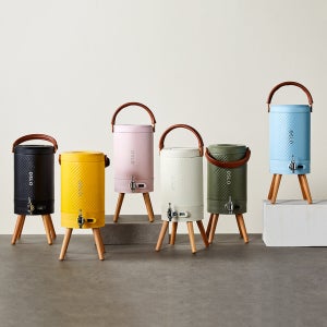 오슬로 스텐 트리 워터 저그 4.5L 아웃도어 감성 캠핑 대용량 보온 물통 카페 디스펜서