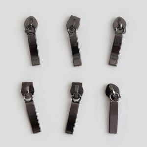 6개 5호홈패션용롤지퍼슬라이더 메탈그레이 (42-014)