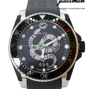 기획 3차입고 N국내품 구찌 시계 다이브 559826 I16X0 8489 정품조회가능 40MM 다이얼 러버 스트랩 스네이크 베스트셀러 선물포장