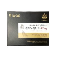 고려홍삼중앙회 면역강화 홍삼스틱 플러스 진세노사이드 42mg 10ml 30포 + 쇼핑백