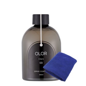 오로르 클라로 스프레이 유리막 코팅제 500ml + 막타월(색상랜덤)