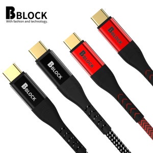 비블럭 C TO C PD 100W GEN2 미러링 초고속충전 케이블 1.2m