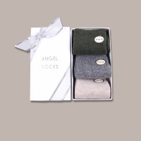 SET2_베이직울패키지 wool socks 엔젤삭스 답례품 여자양말 기본양말 양말사이트