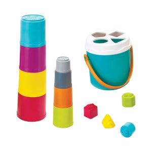 컵쌓기 도형놀이 유아 소근육발달 아기 장난감/비키즈