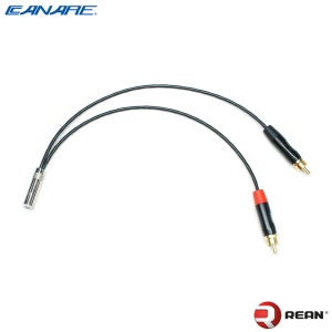 카나레 20cm Y케이블 L-2B2AT 3.5 female to (2)RCA (CR-2B-240L2R)
