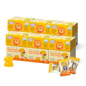 닥터피플 키움정 멀티비타민 민미네랄 구미 젤리 60구미, 6개