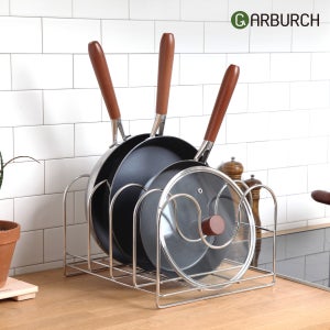 가버치 카멜 스텐 프라이팬 정리대 접시 그릇 다용도 건조대 조리도구 거치대 주방정리