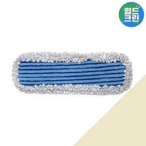 월드크린 극세사 패드 뭉뭉 쓱싹 25cm 막대 대 걸레 물걸레 찍찍이 리필 청소 청소포