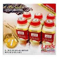 리즈 커피 카페 라떼 농축액, 오리지널 Lee’s Coffee Cafe Latte Concentrate Original 473ml 6팩