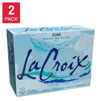 라크로이 스파클링 워터 퓨어 LaCroix Sparkling Water Pure 355ml 24개입