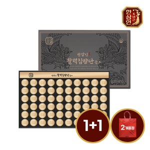 농협 한삼인 고함량 프리미엄 침향 활력침향단골드 3.75gx60환+쇼핑백 60환, 2개