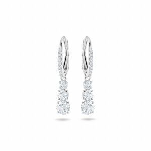 [스와로브스키/본사정품] Stilla Attract 로듐 드롭 귀걸이 5416155