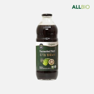 올바이오 유기농 발효 숙성 NFC 착즙 원액100% 노니주스 1000ml