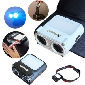 레이맨 캡라이트 헤드랜턴 등산 낚시 랜턴 모자 후레쉬 C타입 충전식 GJ002