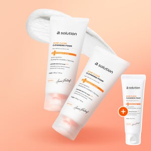 [폼50g증정] 에이솔루션 아크네 클리어 클렌징 폼 200ml, 2개