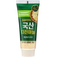 풀무원 국산 다진 마늘 튜브형 80g